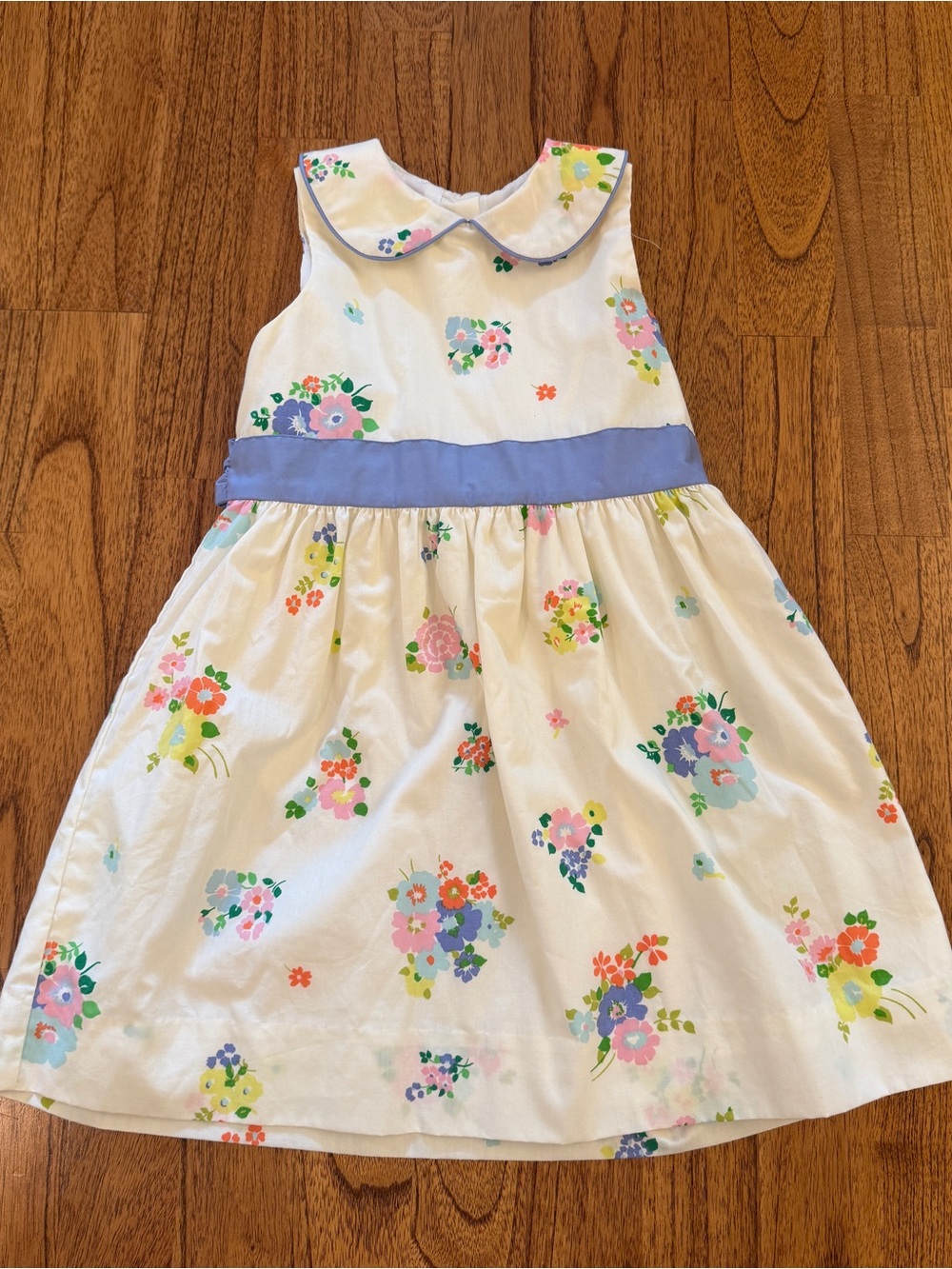 The Beaufort Bonnet Company TBBC Floral Peter Pan Collar Dress Size 6